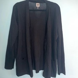 Women’s black cardigan